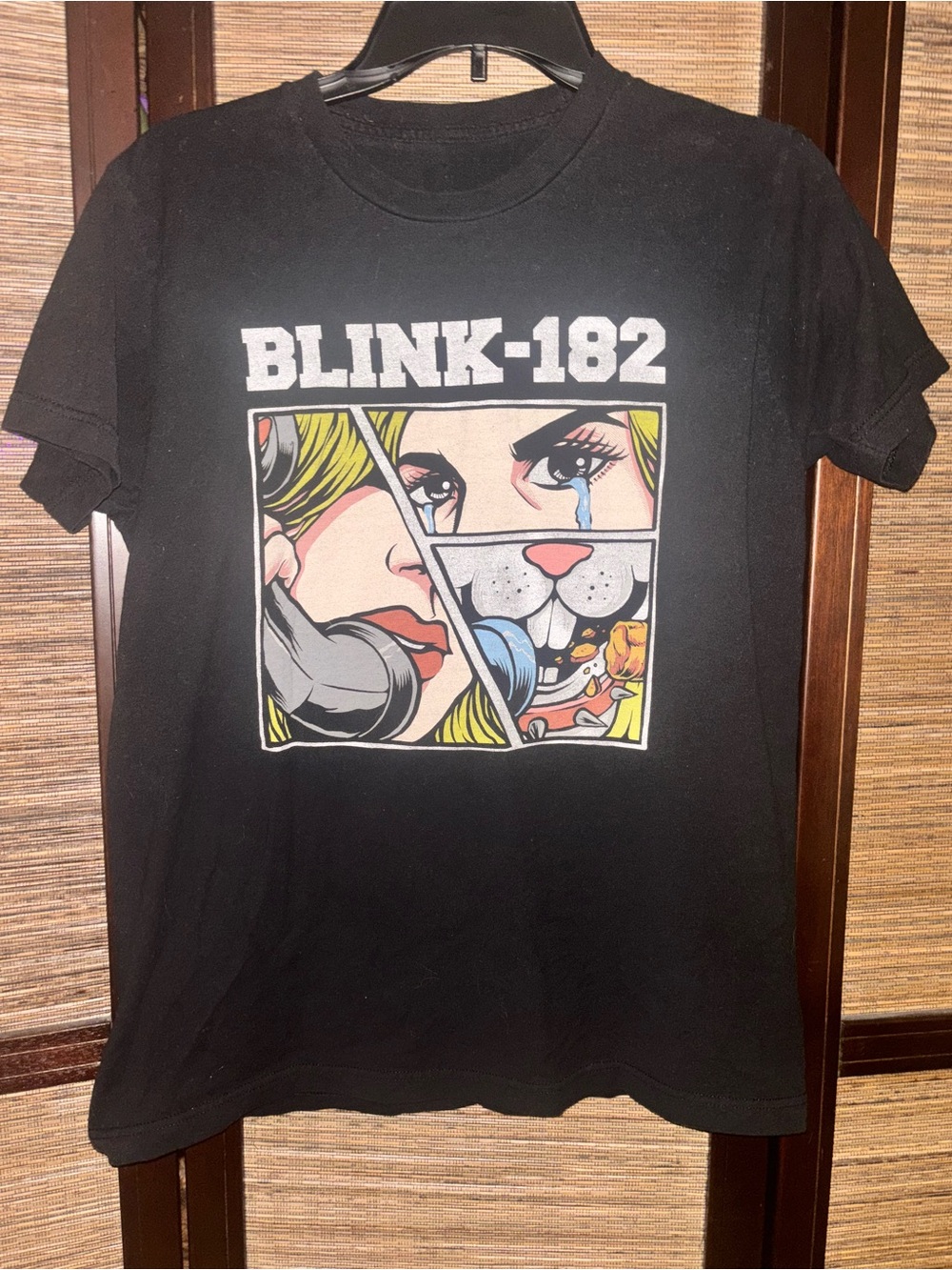 Blink-182 Black Graphic Band Tee